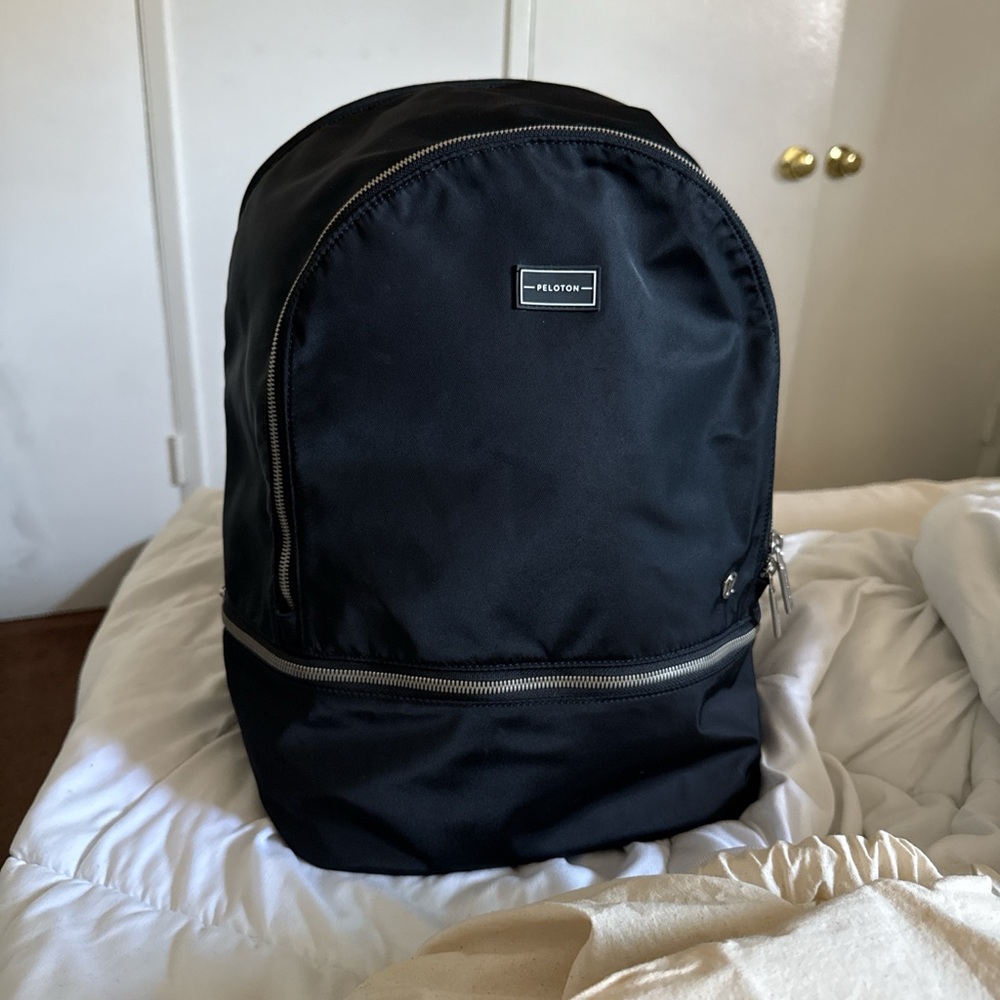 Peloton Black Backpack